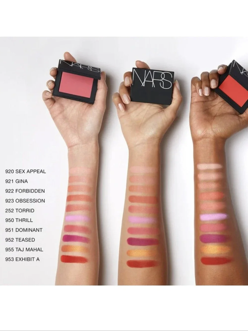 NARS Blush: Forbidden (Matte Beige Coral), .17oz (Full Size), NIB